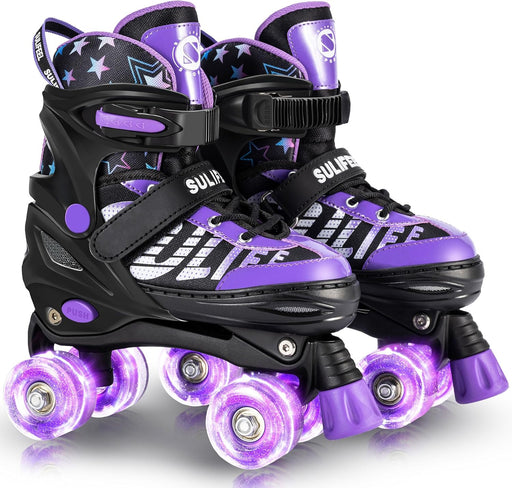 Patines SULIFEEL con letras ajustables para niños y niñas, para principiantes - Quierox - Tienda Online