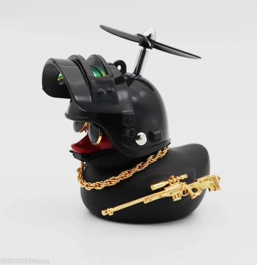 Pato de goma con viento roto, accesorios para motor, accesorios para coche - Quierox - Tienda Online