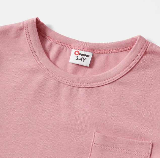 PatPat camisetas de manga corta de algodón para niño - Quierox - Tienda Online