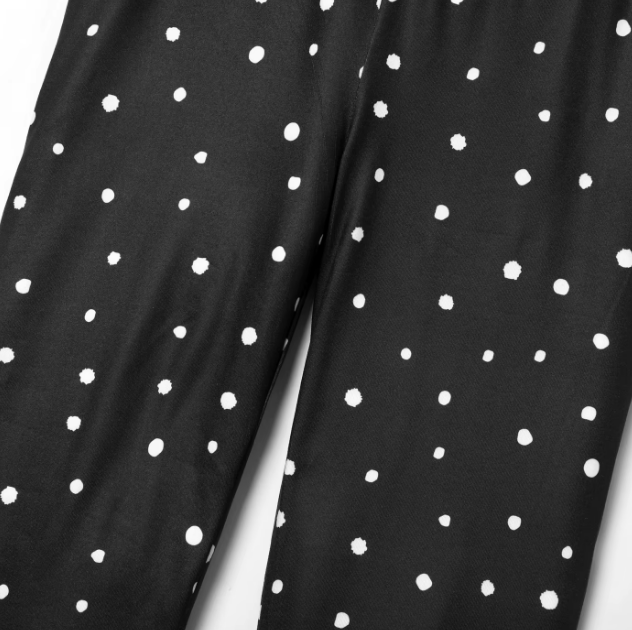 PatPat mallas elásticas de tela ecológica para niña, Leggings con estampado de lunares - Quierox - Tienda Online