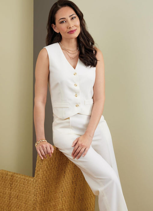 Patrón de costura Butterick para chaleco, pantalones y pantalones cortos - Quierox - Tienda Online