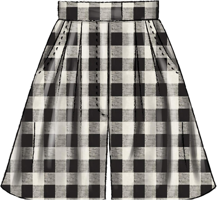 Patrón de costura McCall para blusas, pantalones cortos y pantalones - Quierox - Tienda Online