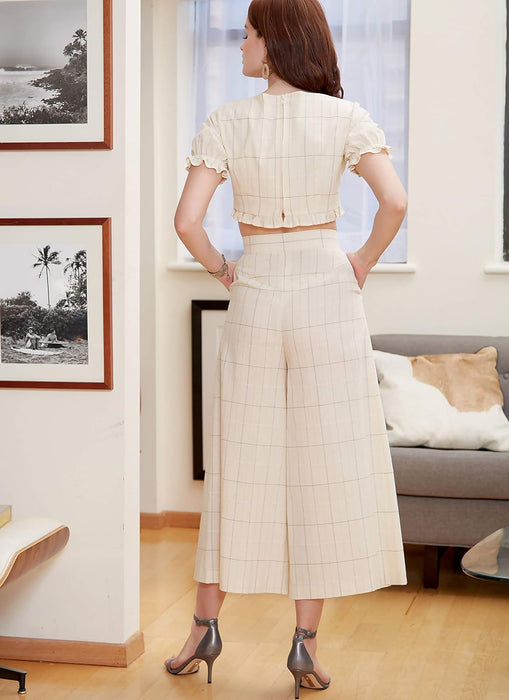 Patrón de costura McCall para blusas, pantalones cortos y pantalones - Quierox - Tienda Online