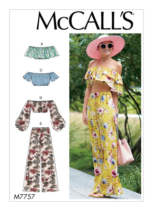 Patrón de costura McCall para blusas y pantalones - Quierox - Tienda Online