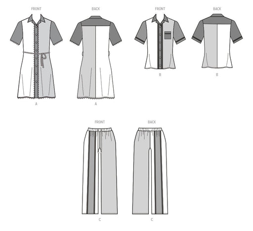Patrón de costura McCall para vestido, top y pantalones - Quierox - Tienda Online