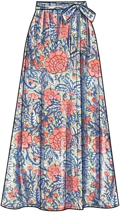 Patrón de costura New Look para tops de sujetador y falda cruzada - Quierox - Tienda Online