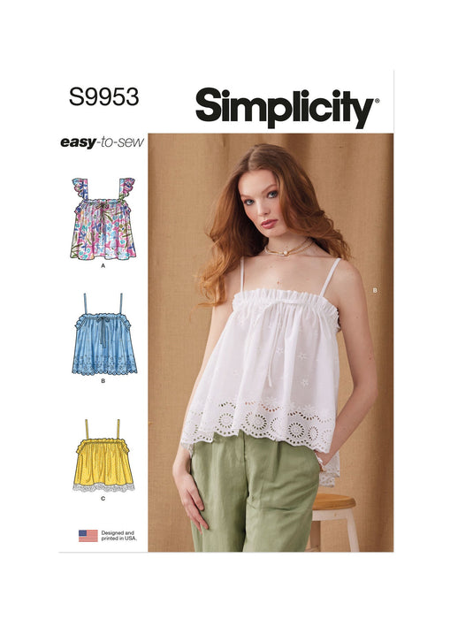Patrón de costura Simplicity para blusas - Quierox - Tienda Online