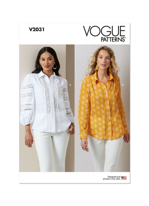 Patrones Vogue Blusas para señoritas - Quierox - Tienda Online