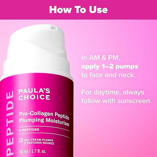 Paula's Choice Pro - Colágeno Péptido Hidratante Facial para Rellenar, Crema Facial - Quierox - Tienda Online