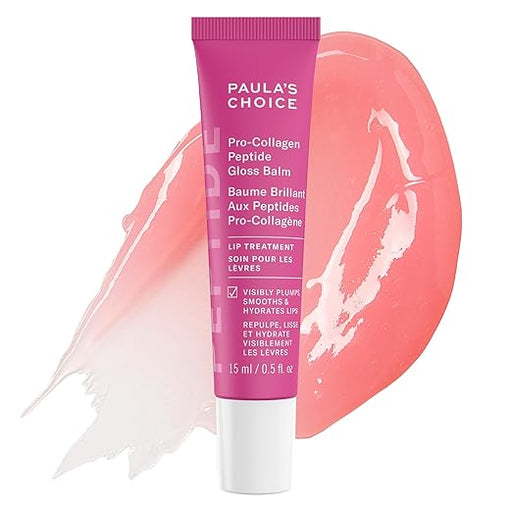 Paula's Choice Pro - Collagen Peptide Gloss Lip Balm, hidrata y suaviza los labios, acabado transparente - Quierox - Tienda Online
