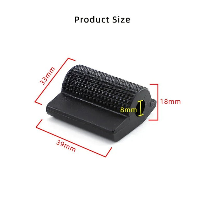 Pedal de palanca de cambios de motocicleta de 8 mm, cubierta de goma, protector de zapata - Quierox - Tienda Online
