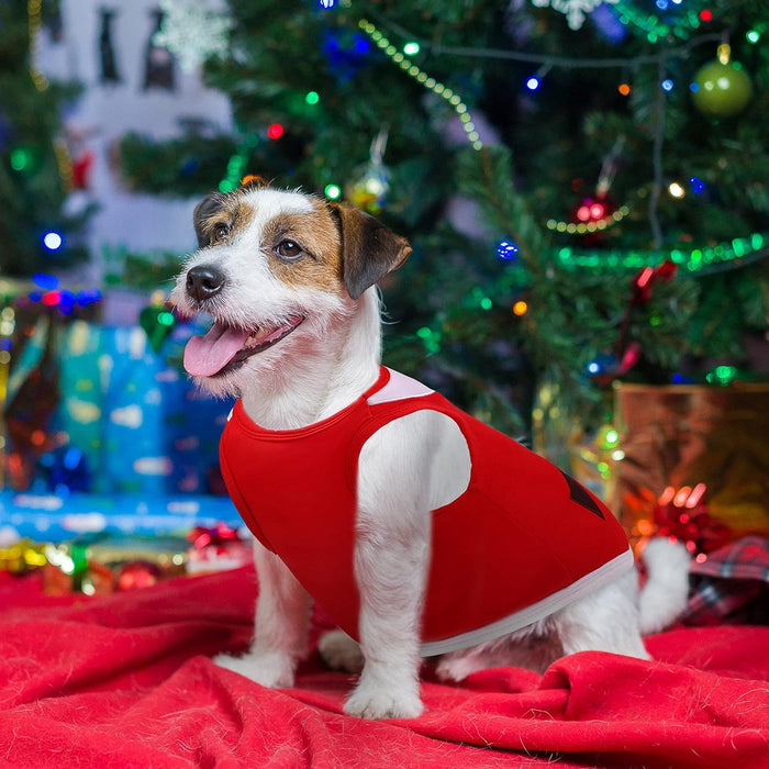 Pedgot Paquete de 2 camisas de Navidad para perros, de algodón, sin mangas - Quierox - Tienda Online