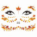 Pegatina de cara de arce de otoño, calcomanías de tatuaje de cara de arce de otoño, 1pc - Quierox - Tienda Online