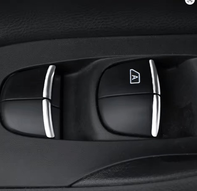 Pegatina de lentejuelas para botón de elevación de ventana de coche, para Nissan x - trail - Quierox - Tienda Online