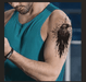 Pegatina de tatuaje temporal realista impermeable, duradera, de cuervo - Quierox - Tienda Online