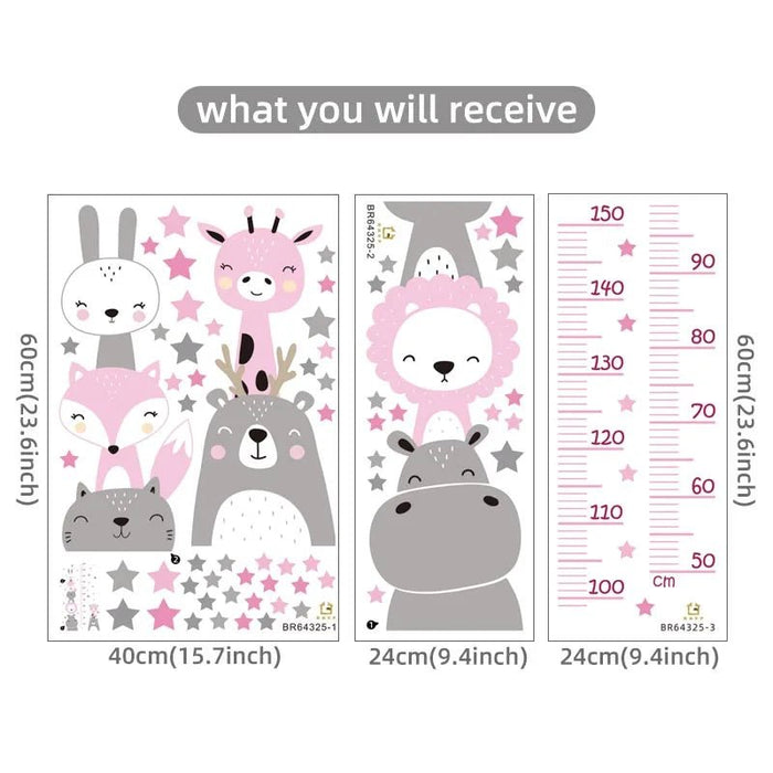 Pegatinas de pared estilo bohemio para habitación de niños - Quierox - Tienda Online