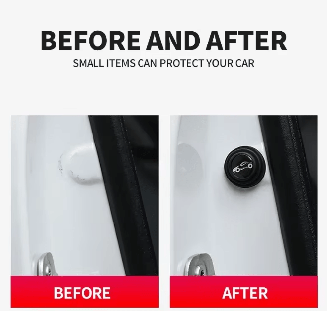 Pegatinas de protección de seguridad para puerta de coche, amortiguadores para vehiculos, 16 piezas - Quierox - Tienda Online