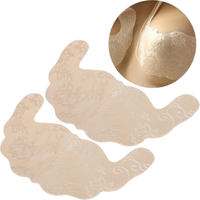 Pegatinas desechables autoadhesivas de encaje invisible en forma de U ropa interior Bra Pads - Quierox - Tienda Online