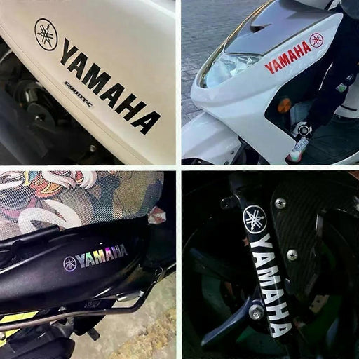 Pegatinas reflectantes láser Yamaha para la caja trasera del casco de motocicleta - Quierox - Tienda Online