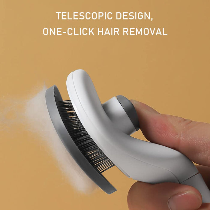 Peine de cepillo deslizante autolimpiante, la mejor herramienta de aseo para mascotas - Quierox - Tienda Online