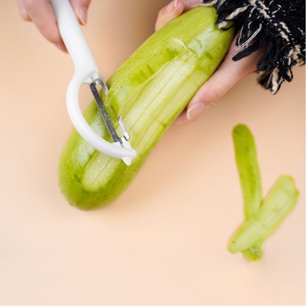 Pelador de frutas y verduras, pelador Manual de acero inoxidable, pelador rápido de verduras - Quierox - Tienda Online