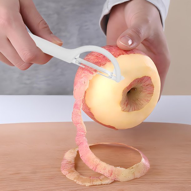 Pelador de frutas y verduras, pelador Manual de acero inoxidable, pelador rápido de verduras - Quierox - Tienda Online