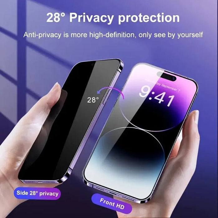 Película De Protección De Privacidad De Pantalla Anti-espía para iphone 12/12P - Quierox - Tienda Online