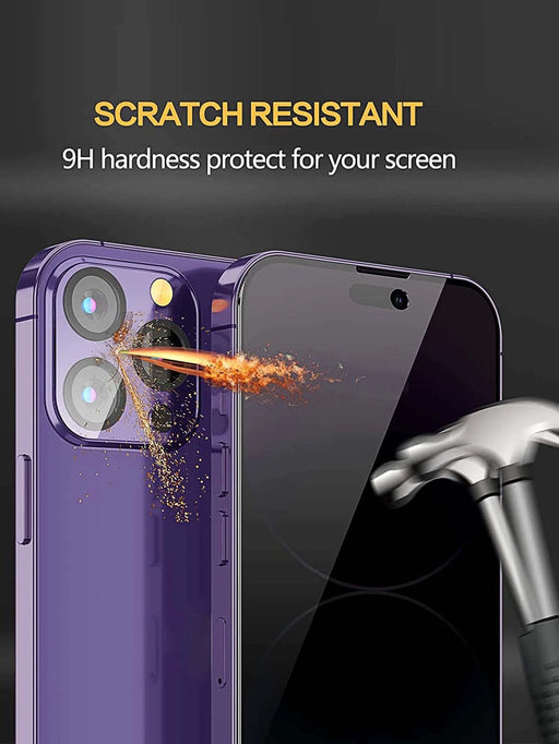 Película de protección de privacidad de pantalla de 2 piezas y protector de lente de 2 piezas - Quierox - Tienda Online