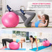 Pelota de entrenamiento, silla de ejercicio portátil, pelotas de yoga 75CM - Quierox - Tienda Online