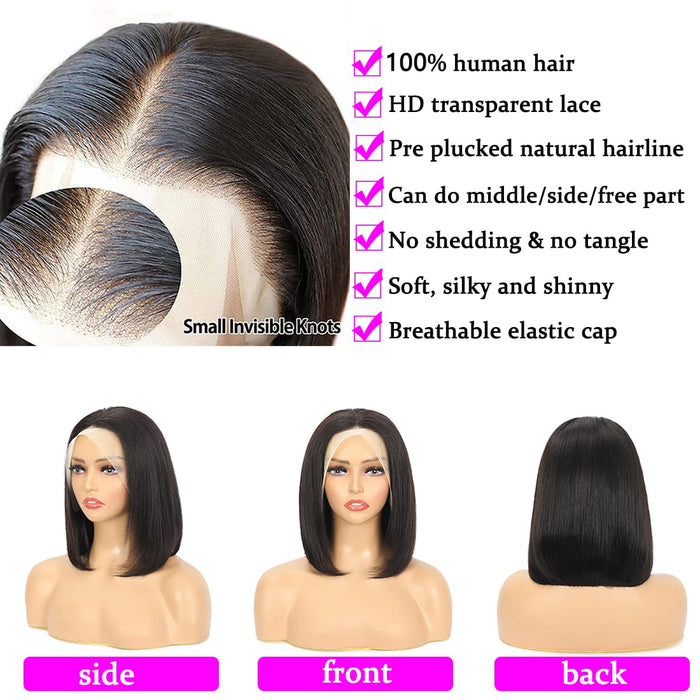 Peluca Bob de 12 pulgadas - Quierox - Tienda Online