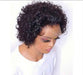 Peluca de corte pixie con encaje frontal 13x1 - 1B, estilo ondulado rizado - Quierox - Tienda Online