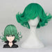 Peluca de Cosplay de Anime One Punch Man Senritsu no Tatsumaki corta de 30cm - Quierox - Tienda Online