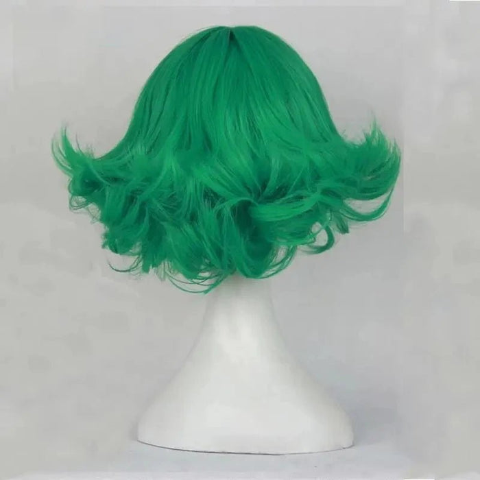 Peluca de Cosplay de Anime One Punch Man Senritsu no Tatsumaki corta de 30cm - Quierox - Tienda Online