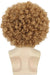 Peluca de fiesta estilo rockero dorado corto y rizado estilo afro de los años 70 y 80 para hombre y mujer de karlery - Quierox - Tienda Online