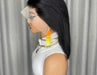 Peluca frontal de encaje, peluca Remy brasileña HD pre - desplumada estilo bob liso - Quierox - Tienda Online