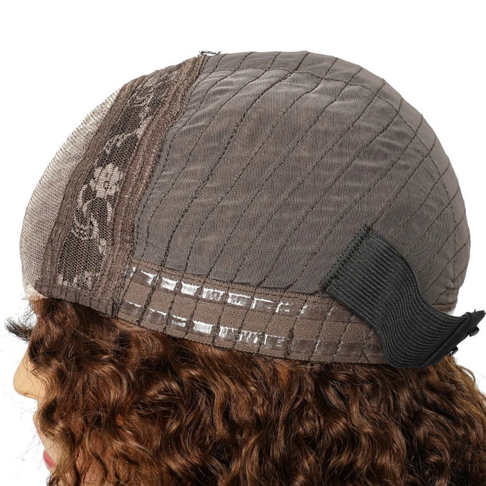 PELUCA GLOBAL WAREHOUSE CON ENCAJE FRONTAL 13X6, ONDULADA, 180% DE DENSIDAD, 12 PULGADAS - Quierox - Tienda Online