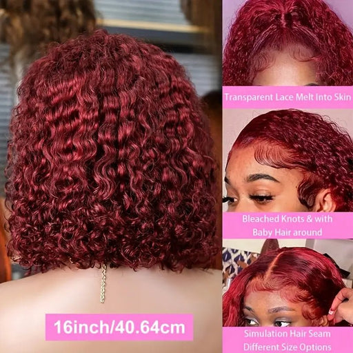 Peluca Rizada de Agua Profunda Línea Capilar Natural - Quierox - Tienda Online