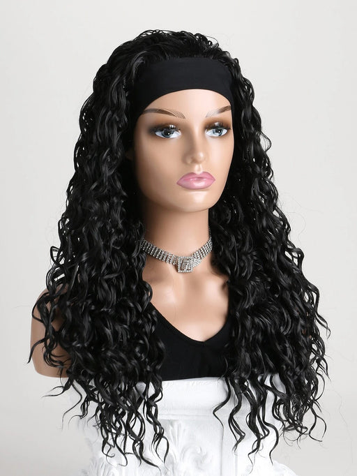 Peluca sintética con banda para el pelo, de moda, para mujer - Quierox - Tienda Online