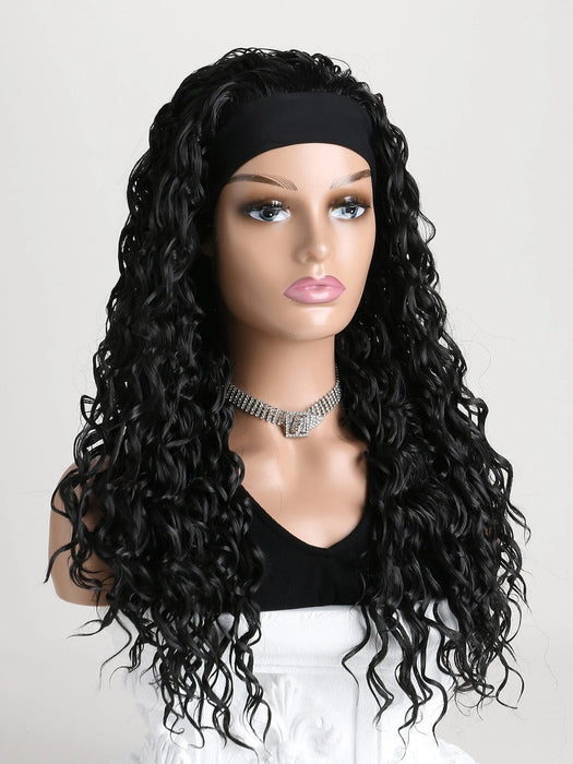 Peluca sintética con banda para el pelo, de moda, para mujer - Quierox - Tienda Online