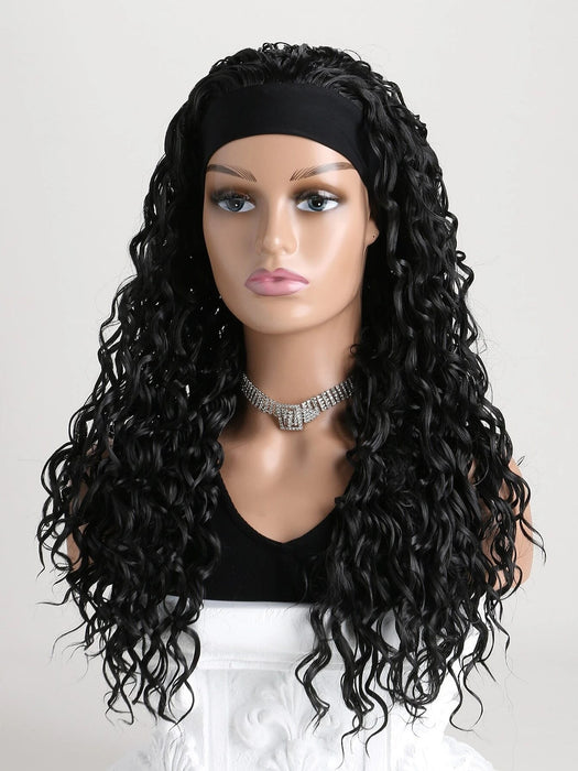 Peluca sintética con banda para el pelo, de moda, para mujer - Quierox - Tienda Online