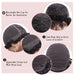 Pelucas rizadas afro cortas para mujeres negras, pelucas rizadas 100% de cabello semihumano - Quierox - Tienda Online