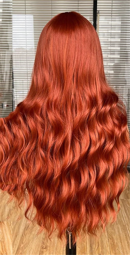 Pelucas sintéticas pelucas largas onduladas para uso diario 30 inch - Quierox - Tienda Online