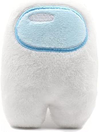 Peluche de Among Us Space Werewolf Killing Game Character, 10 cm, color blanco - Quierox - Tienda Online