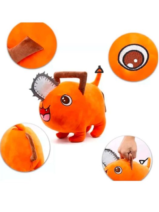 Peluche Motosierra para niños de 25 cm x 28 cm - Quierox - Tienda Online