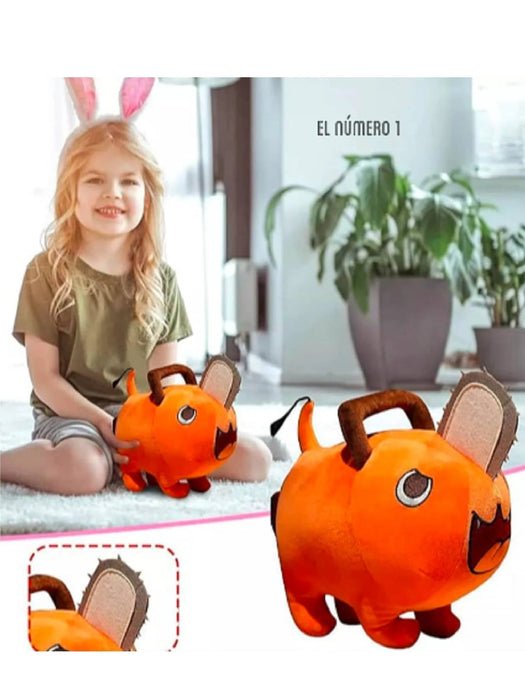 Peluche Motosierra para niños de 25 cm x 28 cm - Quierox - Tienda Online