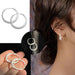 Pendientes brillantes de galaxia de acero inoxidable - Quierox - Tienda Online