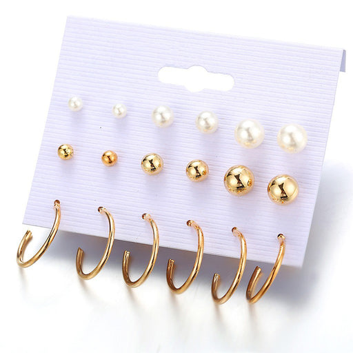 Pendientes con personalidad, sencillos, perlas, para mujer - Quierox - Tienda Online