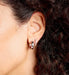 Pendientes de aro con diamante de imitacion para mujer - Quierox - Tienda Online