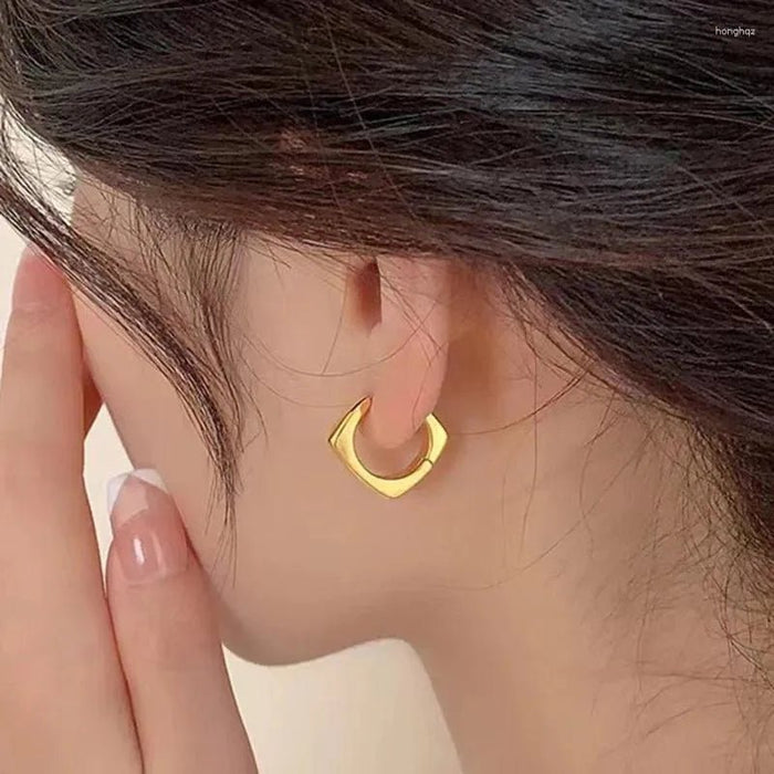 Pendientes de aro cuadrados para mujer - Quierox - Tienda Online