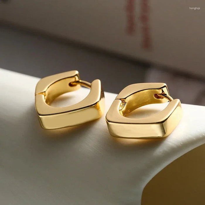 Pendientes de aro cuadrados para mujer - Quierox - Tienda Online